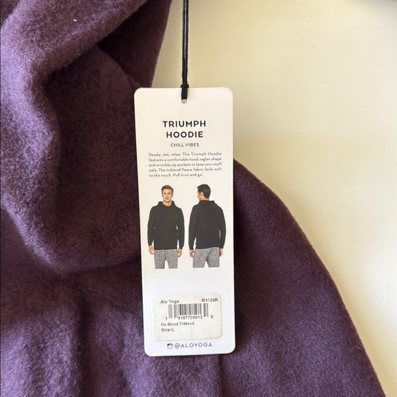 Alo yoga triumph hoodie. LAST ONE. May be missing hang tag. Still brand new! - Picture 4 of 7